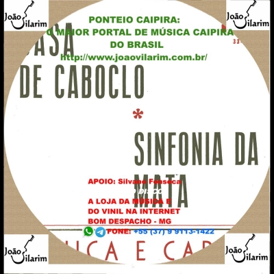 Casa De Caboclo / Sinfonia Da Mata (Compacto Simples) (CONTINENTAL-LD33-410)