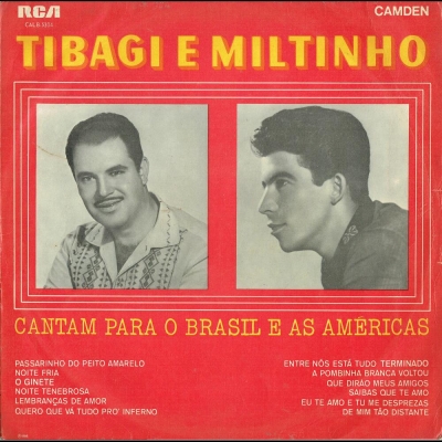 Caipira, Com Muita Honra (RCA-CAMDEN 1060087)