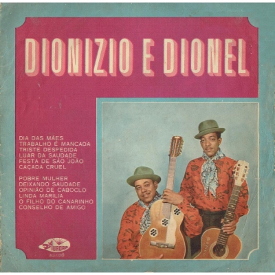 Dionízio E Dionel (1968) (Com Orlandinho E Seu Conjunto) (AURORA AU 1012)