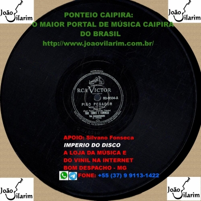 Duo Brasil Moreno - 78 RPM 1961 (SERTANEJO PTJ 10241)