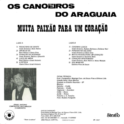 os_canoeiros_do_araguaia_1987_bom_retiro_cassio_silva_silvonito_muita_paixao_para_um_coracao
