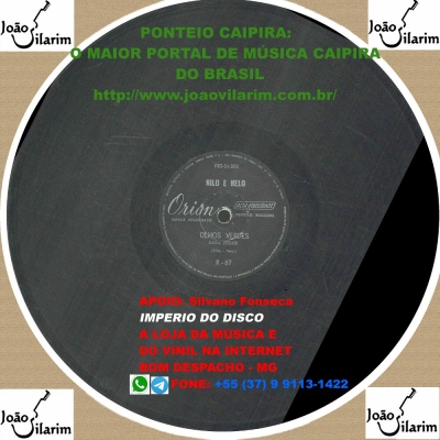 Nilo E Nelo - 78 RPM 1964 (CBC 3337)