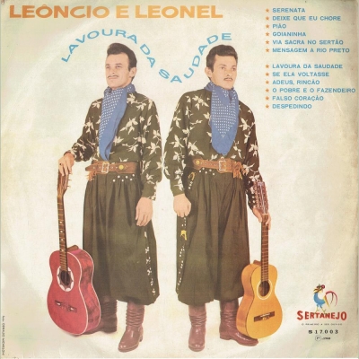 Leôncio E Leonel - 78 RPM 1960 (SERTANEJO PTJ 10150)