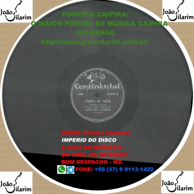 Laranjinha E Zequinha - 78 RPM 1948 (CONTINENTAL 15906)