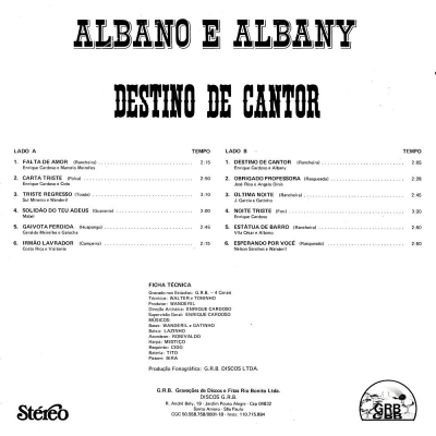 Albano_Albany_Destino_de_Cantor