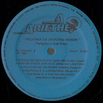 peregrino_jose_pobre_1987_palavra_de_um_pobre_homem