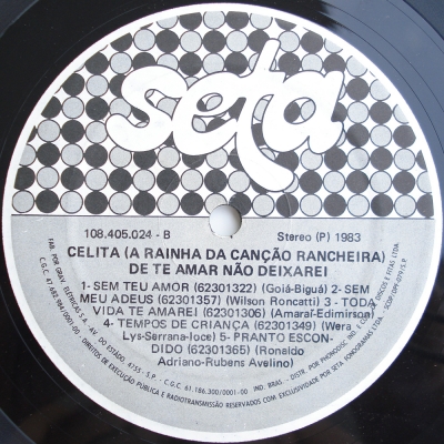 Celita_1983_De_Te_Amar_Não_Deixarei