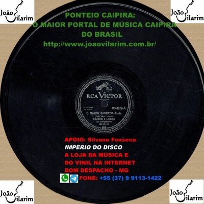 Luizinho e Limeira - 78 RPM 1957 (RCA VICTOR 80-1819)