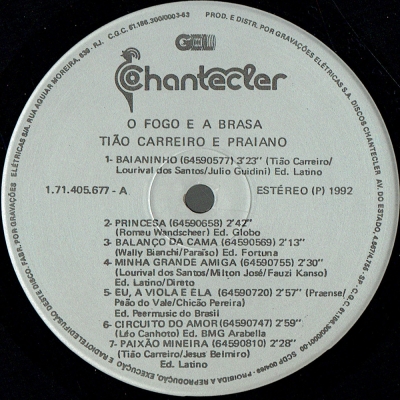 Tiao_Carreiro_Praiano_1992_O_Fogo_E_A_Brasa