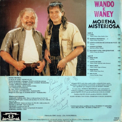 Morena Misteriosa (MD MUSIC WW 93)