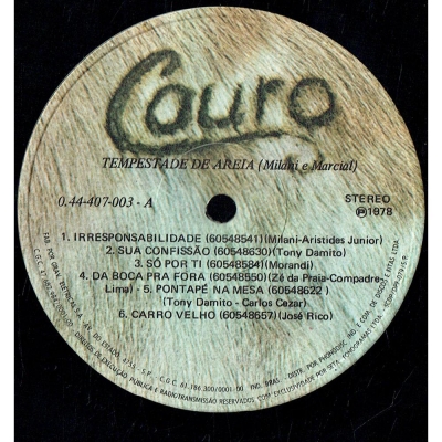 Tempestade De Areia (COURO 044407003)